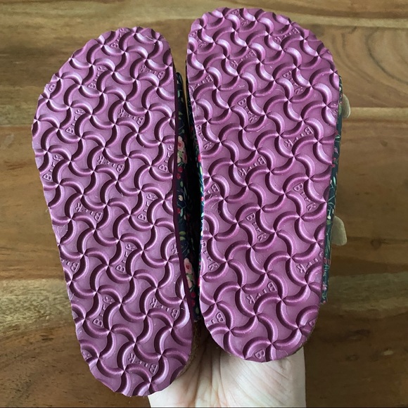 New Birkenstock Girls Florida Birko-Flor Floral Sandals - Picture 4 of 5
